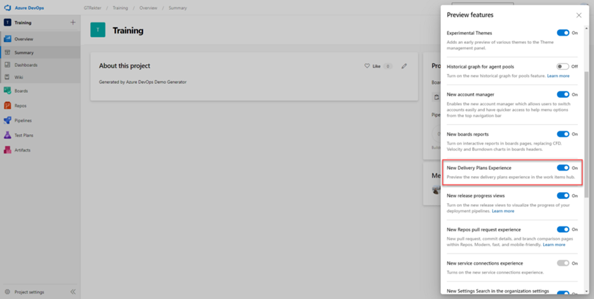 Manage Delivery Plans With Azure DevOps
